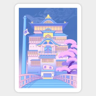 Bath house Sticker